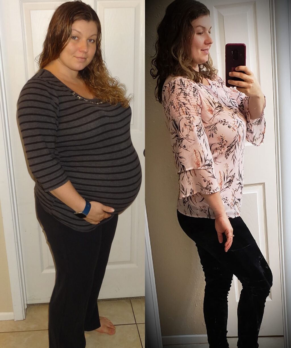 vegan-pregnancy-weight-loss-journey-story-kelly-gibson-athletics-post-partum